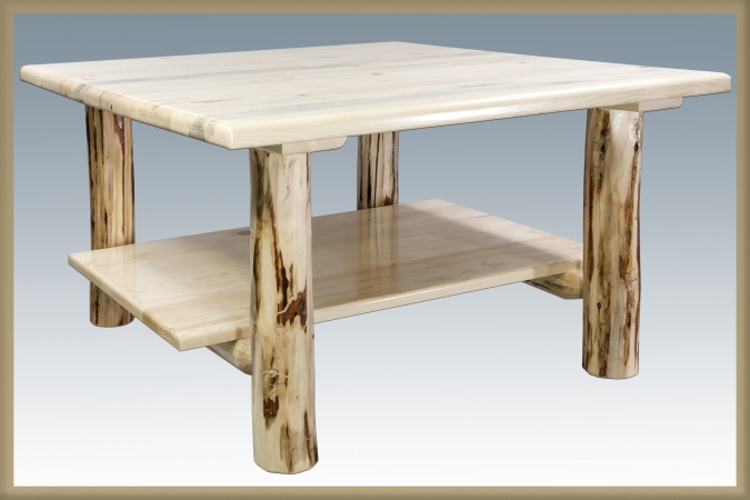 Picture of Montana Woodworks MWCOCTV Cocktail Table with Shelf-Montana Collection-Lacquered