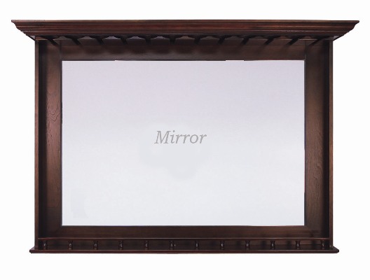 Picture of RAM Gameroom Products BMR-ET 36 in. H x 52 in. W x 10 in. D Bar Mirror - English Tudor