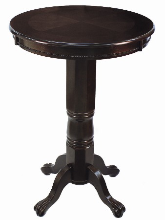 Picture of RAM Gameroom Products BPUB-CAP 30 in.  Round Wood Pub Table - Cappuccino