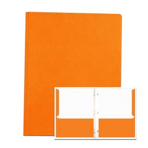 Picture of Roaring Spring Paper Products 54130 POCKETS&PRONGS 11.75 in. x 9.5 in.  ORANGE - Pack of 10
