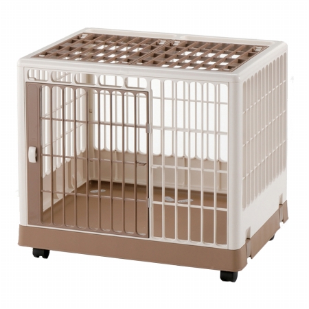 Picture of Richell USA 94603 Pet Training Kennel PK-650  - Off White - Mocha