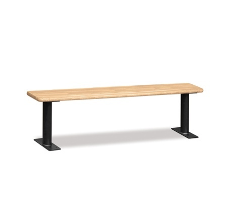 Salsbury 77786LGT Locker Room Bench Color Light- Size - 18 In. H X 72 In. W X 9.5 In. D