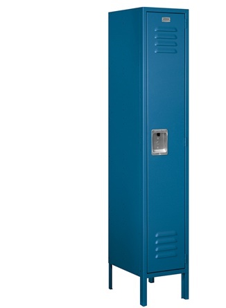 Salsbury  Standard Metal Locker Single Tier - Blue - Unassembled