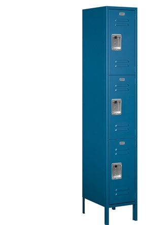 Salsbury  Extra Wide Standard Metal Locker Triple Tier