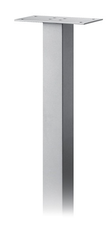Salsbury  Standard In-Ground Mounted Mailbox Pedestal In Silver