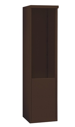 Salsbury  Free-Standing Enclosure For 3711 Single Column Unit - Bronze