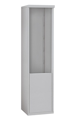 Salsbury Free-Standing Enclosure For 3711 Single Column Unit - Aluminum
