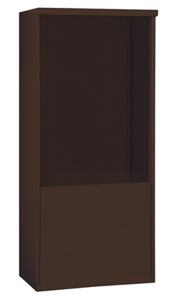 Salsbury Free-Standing Enclosure For 3711 Double Column Unit - Bronze