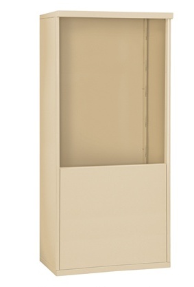 Salsbury  Free-Standing Enclosure For 3710 Double Column Unit - Sandstone