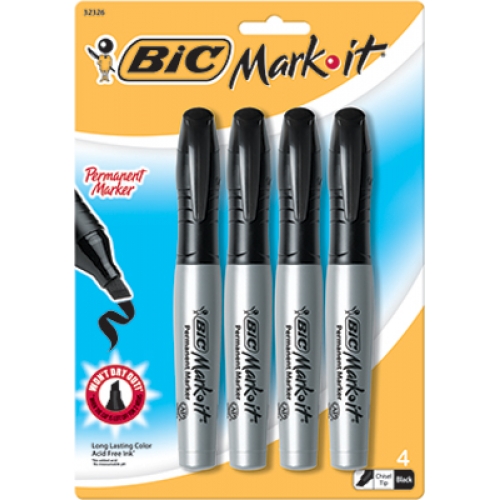 Picture of Bic Usa Inc Bicgpmup361 Bic Mark It Permanent Markers 36Pk