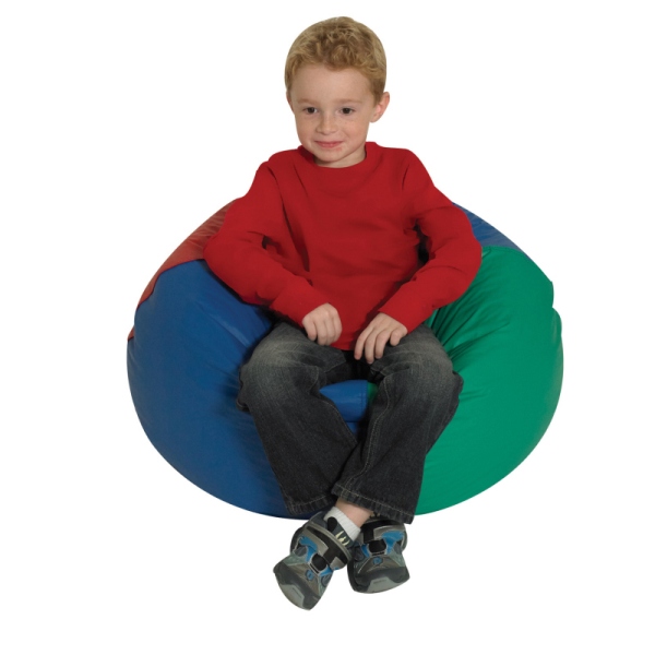 Picture of Childrens Factory Cf-610004 Round Bean Bag 26In Rainbow