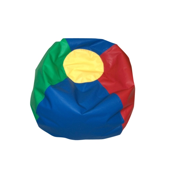 Picture of Childrens Factory Cf-610008 Round Bean Bag 35In Rainbow