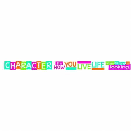 Picture of Trend Enterprises Inc. T-A25202 Character Its How You Live Life
