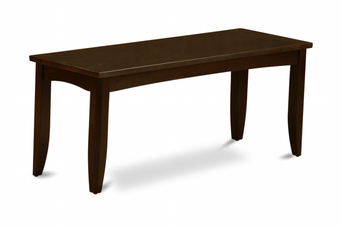 Partfairt Dining Wood Bench in Cappucinno Finish