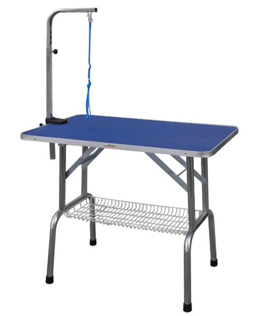 Picture of Go Pet Club GT-208 GoPetClub 30 in. Heavy Duty Stainless steel Pet Dog Grooming Table with Arm