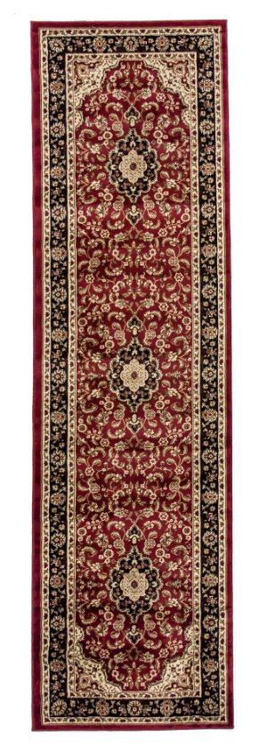 MEDALLION KASHAN RED 2 ft. 3 in. x 9 ft. 6 in. Runner 54100