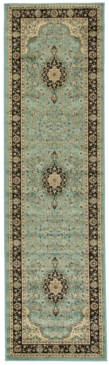 Medallion Kashan Light Blue 5 ft. 3 in. X 7 ft. 3 in. , 54106