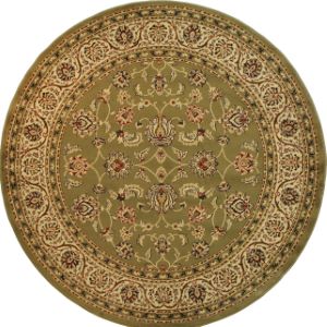 Sarouk Green 7 ft. 10 in. Round, 54935