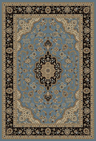 541068 Medallion Kashan Light Blue 9 ft. 3 in. X 12 ft. 6 in. , 54106 -  Well Woven