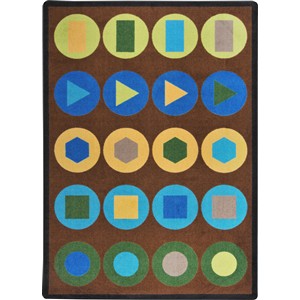 Encircled Rug - Earthtone - 7 ft. 8 in. x 10 ft. 9 in.