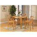 East West Furniture PUBS3-OAK-W 3PC Pub set with 39 in. Square Counter Table and 2 Wood seat stools East West Furniture PUBS3-OAK-W 3PC Pub set with 39 in. Square Counter Table and 2 Wood seat stools