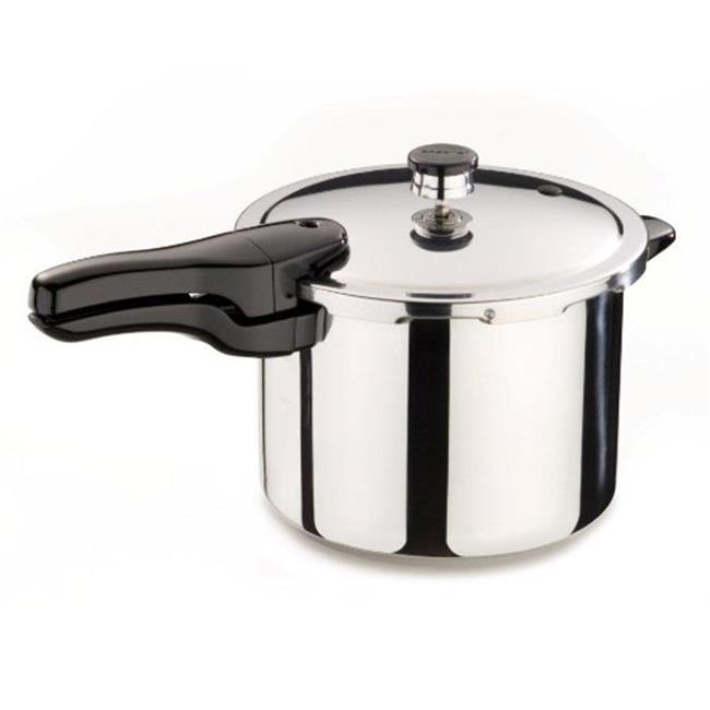 Presto 01362 Stainless Steel 6 Quart Stainless Steel Pressure Cooker