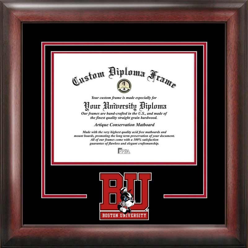 Picture of Campus Images MA993SD Boston University Spirit Diploma Frame