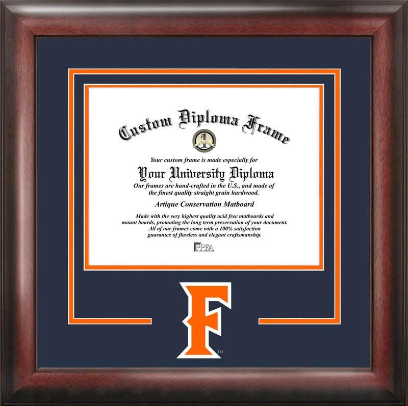 Picture of Campus Images CA921SD California State University- Fullerton Spirit Diploma Frame