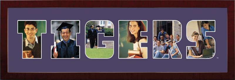 Clemson Tigers Spirit Collage Frame