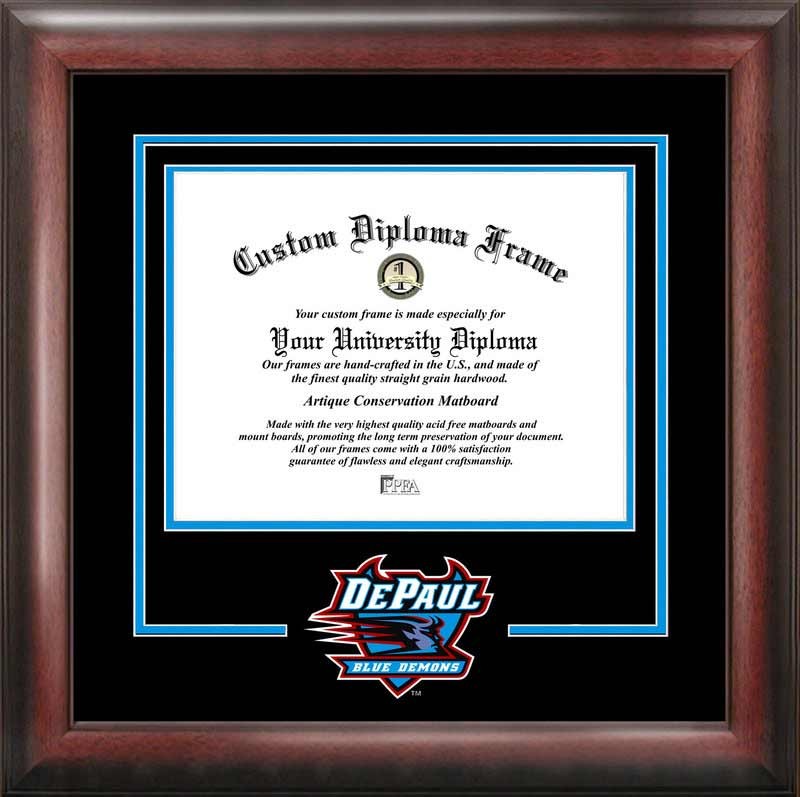 Picture of Campus Images IL974SD DePaul University Spirit Diploma Frame