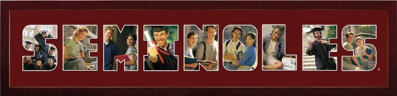 FL985SSCF Florida State Seminoles Spirit Collage Frame