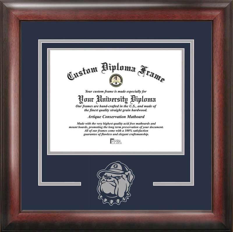 Picture of Campus Images DC996SD Georgetown University Spirit Diploma Frame
