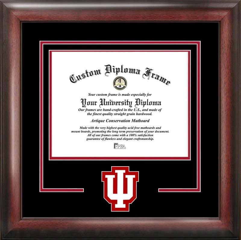 Picture of Campus Images IN993SD Indiana University&#44; Bloomington Spirit Diploma Frame