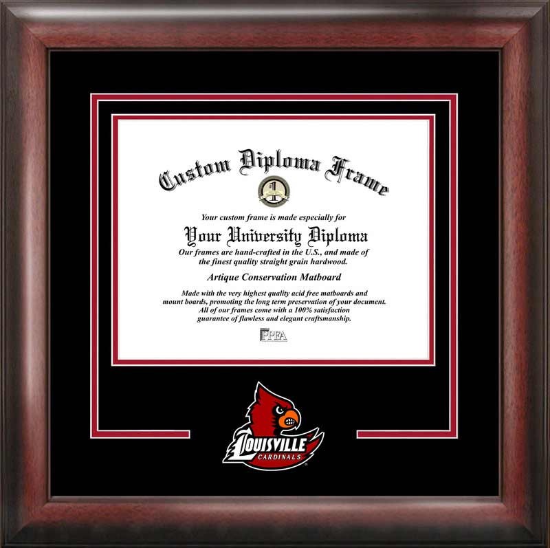 Picture of Campus Images KY997SD University of Louisville Spirit Diploma Frame
