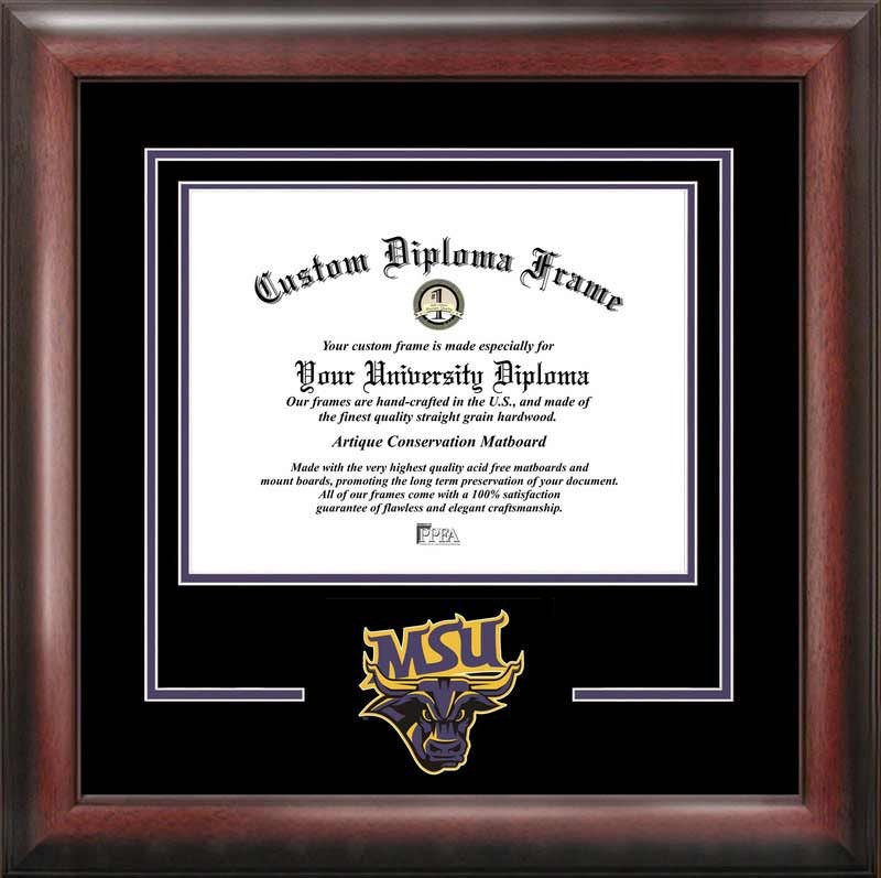 Picture of Campus Images MN997SD Minnesota State University Mankato Spirit Diploma Frame