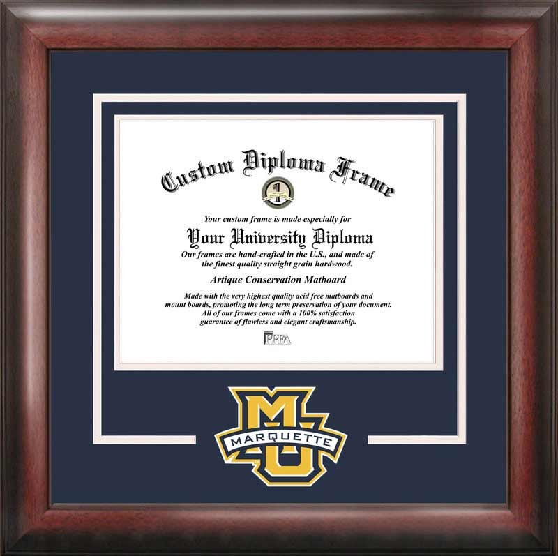 WI999SD Marquette University Spirit Diploma Frame