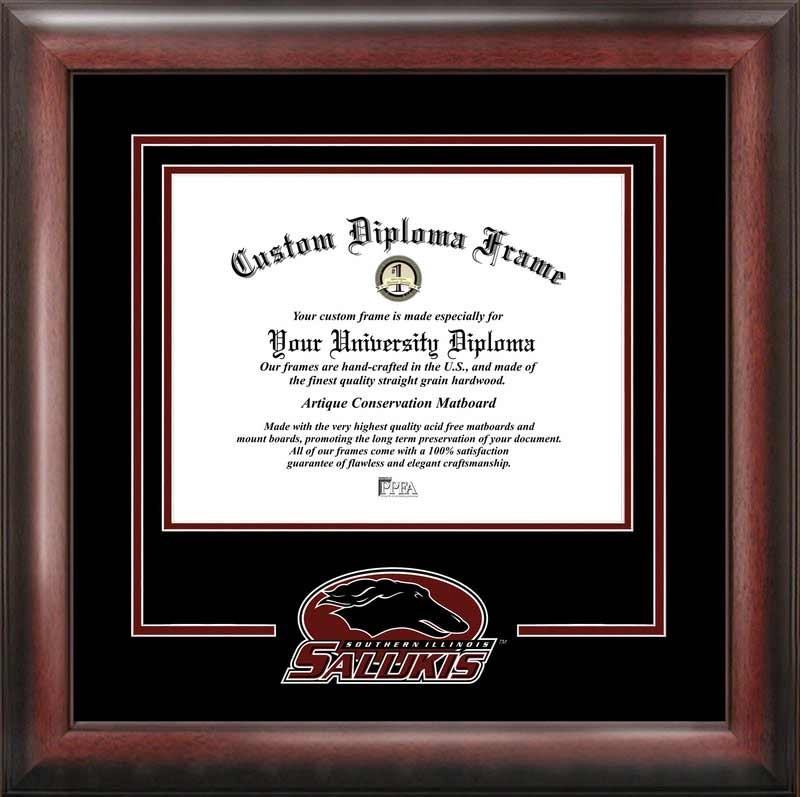 Picture of Campus Images IL972SD Southern Illinois University Spirit Diploma Frame