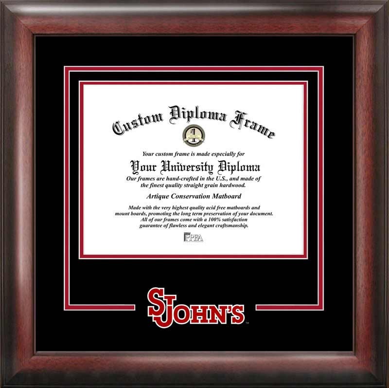 Picture of Campus Images NY998SD St. John&apos;s University Spirit Diploma Frame