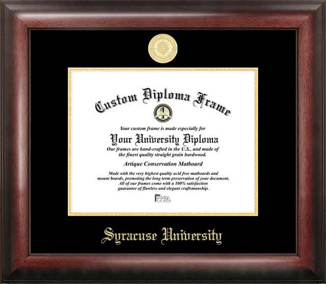 Picture of Campus Images NY999GED Syracuse University Gold Embossed Diploma Frame