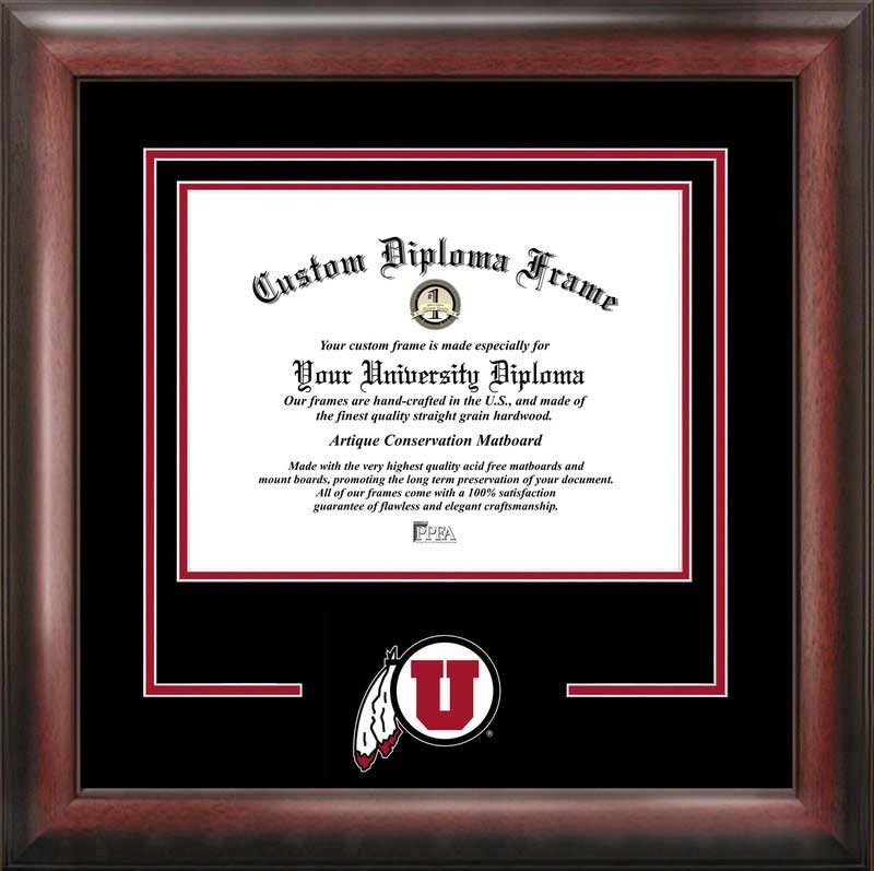 University of Utah Spirit Diploma Frame