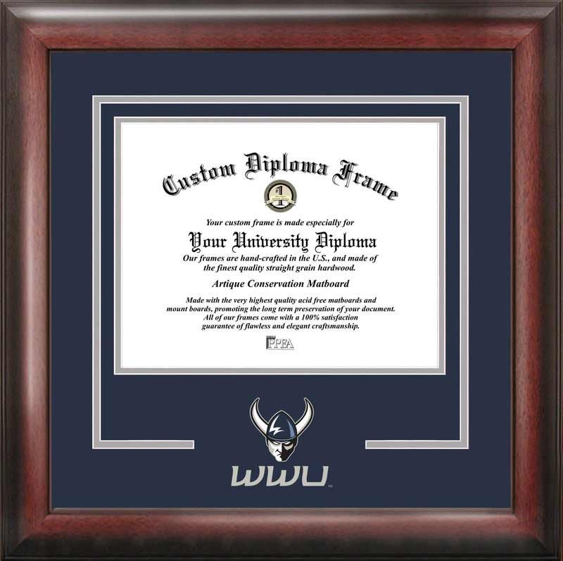 WA997SD Western Washington University Spirit Diploma Frame