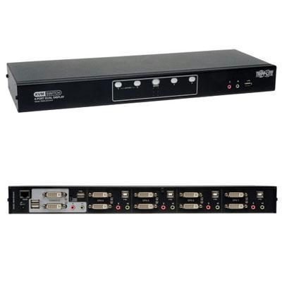Picture of Tripp Lite B004-2DUA4-K 4 Port Dual Mon Dvi Kvm Switc