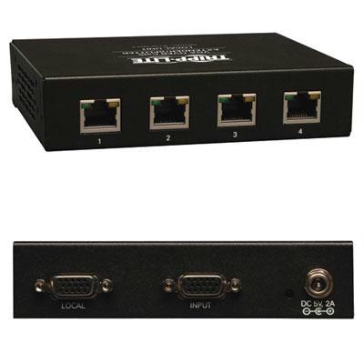 Picture of Tripp Lite B132-004-2 Vga Cat5 4pt Splitter