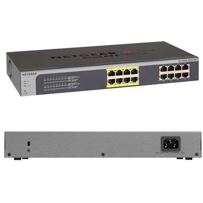 Netgear JGS516PE-100NAS Prosafe Plus 16 Port Gig Poe