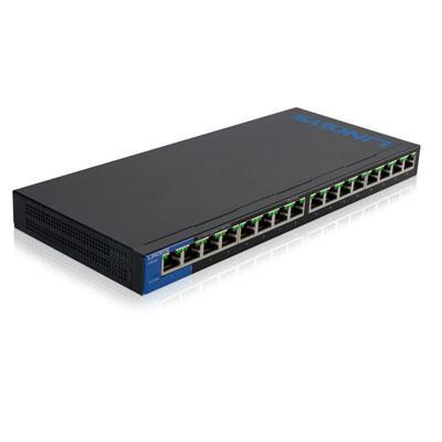 Picture of Linksys LGS116P 16 Port Gig Poe Switch