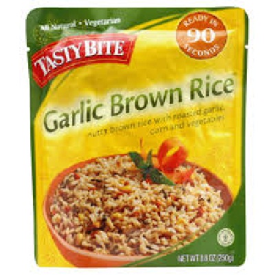 Picture of Tasty Bite BG18873 Tasty Bite Garlic Brown Rice - 6x8.8OZ