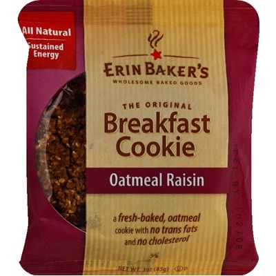 Picture of Erin Bakers BG12827 Erin Bakers Oatmeal Raisin Cookie - 12x3OZ