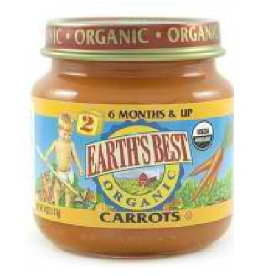 Picture of Earths Best Baby Foods BG12463 Earths Best Baby Foods Baby Carrots - 12x4OZ