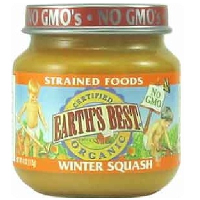 Picture of Earths Best Baby Foods BG12467 Earths Best Baby Foods Baby Wntr Squash - 12x4OZ
