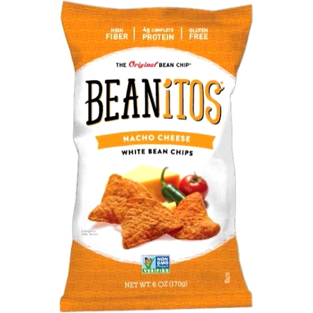 Picture of Beanitos BG10704 Beanitos Ncho-Wht Bn chip - 6x6OZ